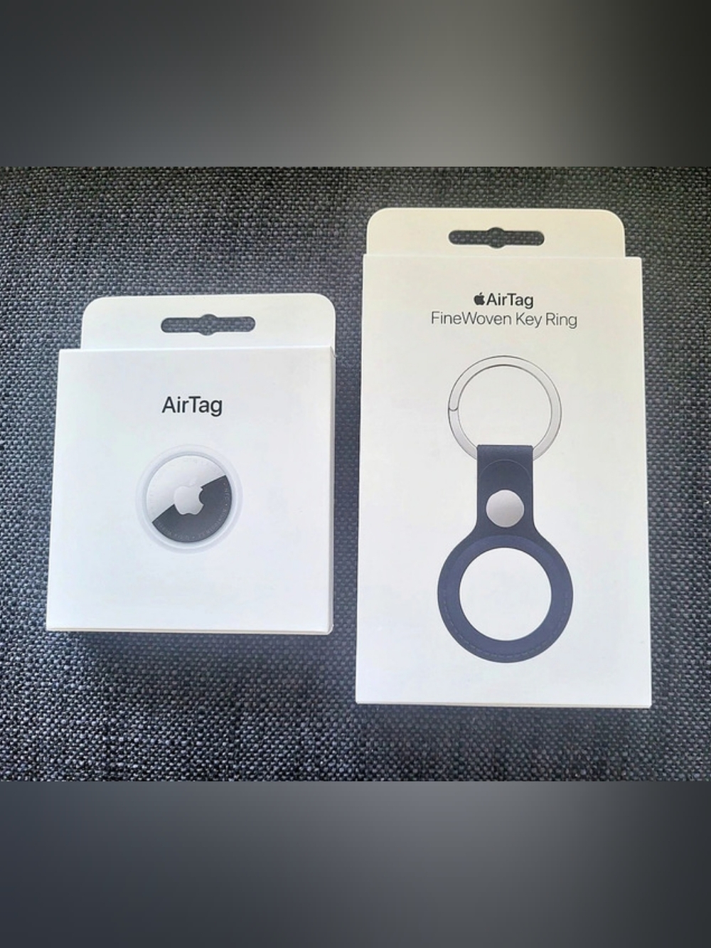 Apple AirTag FineWoven Key Ring